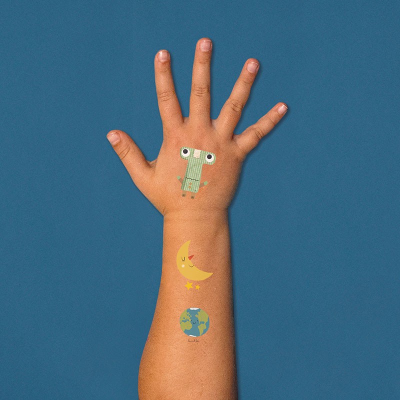 Calomanías del espacio